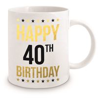 Load image into Gallery viewer, GOLD FOIL BIRTHDAY MUG