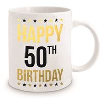 Load image into Gallery viewer, GOLD FOIL BIRTHDAY MUG
