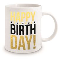 Load image into Gallery viewer, GOLD FOIL BIRTHDAY MUG