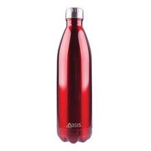 Load image into Gallery viewer, OASIS S/S DOUBLE WALL INSULATED DRINK BOTTLE 1L
