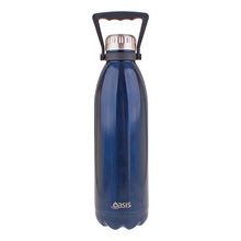Load image into Gallery viewer, OASIS S/S DOUBLE WALL INSULATED DRINK BOTTLE W/ HANDLE 1.5L