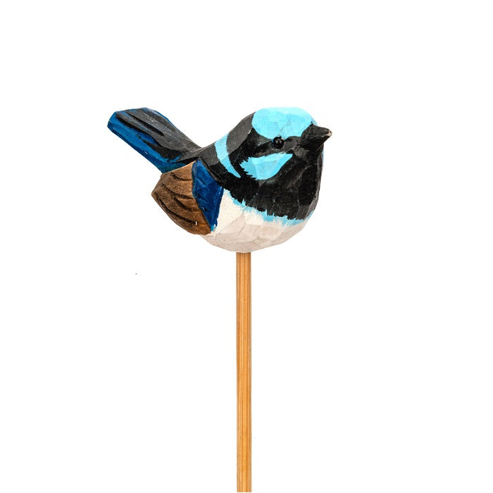 Blue Wren Timber on Stick