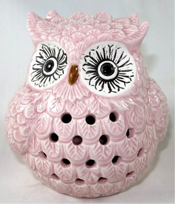 Luka Blush Owl 13cm