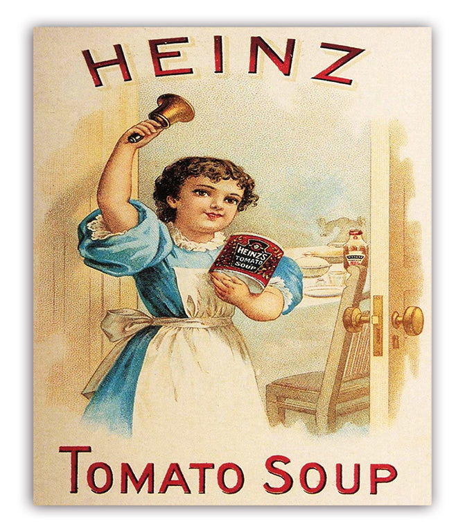 Sign Heinz Tomato Soup 25x30cm