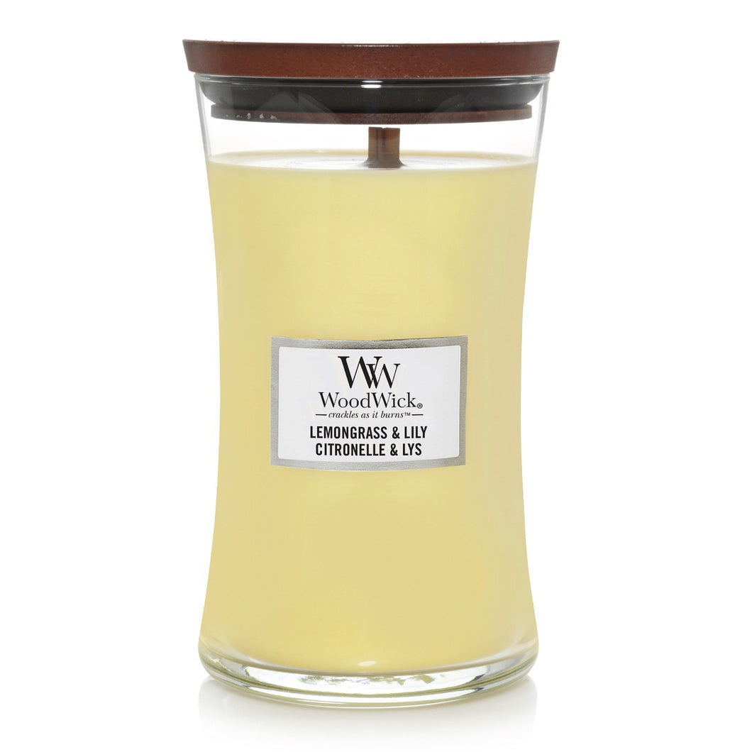 WoodWick Lemongrass & Lily Large