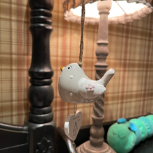 Load image into Gallery viewer, Porcelain wind chime rabbit
