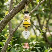 Load image into Gallery viewer, Porcelain wind chime rabbit
