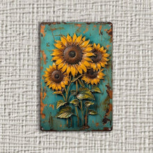 Load image into Gallery viewer, Metal hanging garden art Rusty
