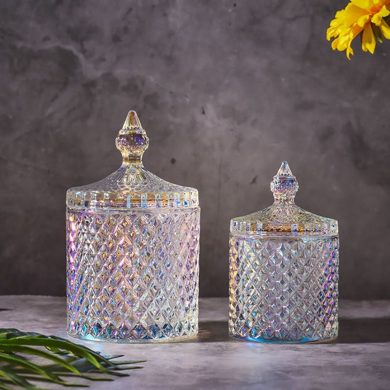 crystal cylindrical tanks