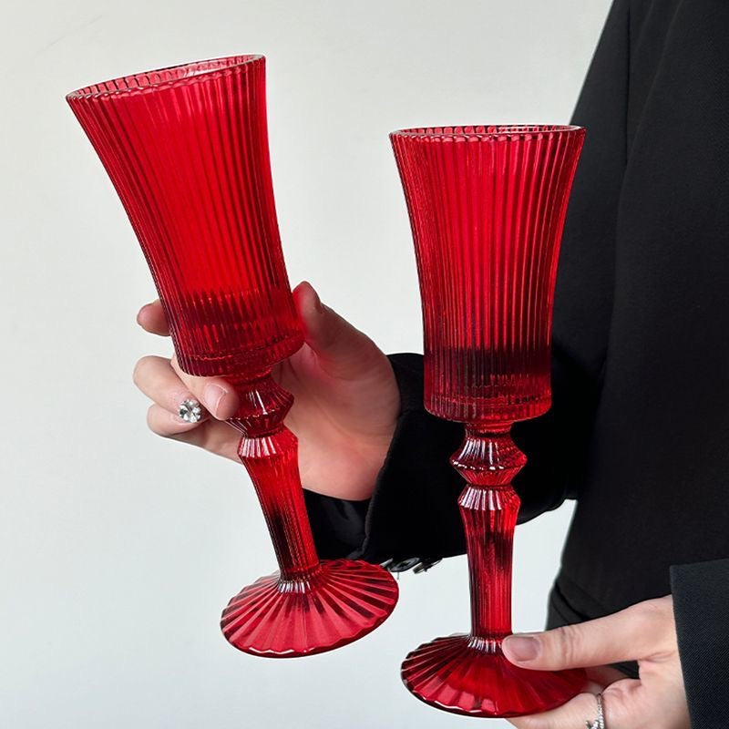 Tall Red Wine Glass