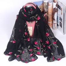Load image into Gallery viewer, printed silk scarf 90x90cm
