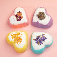 Load image into Gallery viewer, Bath Bomb heart and ball shape
