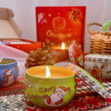 Load image into Gallery viewer, Xmas candle set of 4
