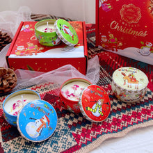 Load image into Gallery viewer, Xmas candle set of 4
