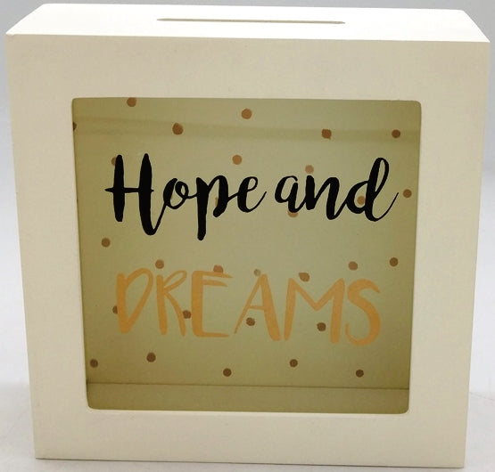 Money Boxes – Hope & Dreams