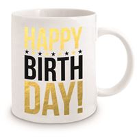 Load image into Gallery viewer, GOLD FOIL BIRTHDAY MUG
