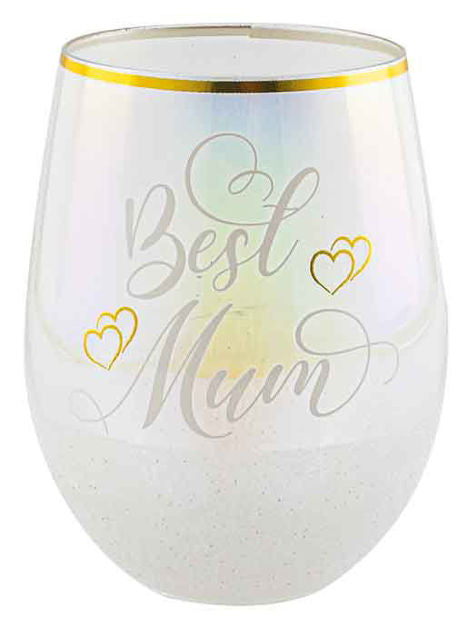 BEST MUM GLITTERATI STEMLESS