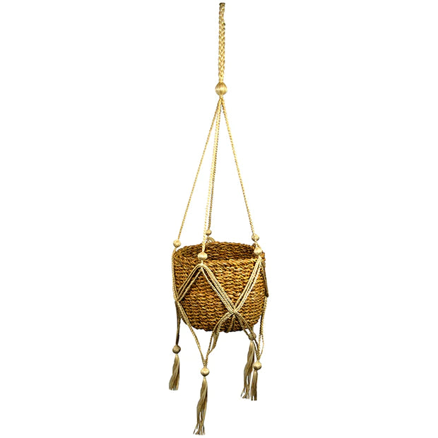 SI MACRAME HANGING BASKET