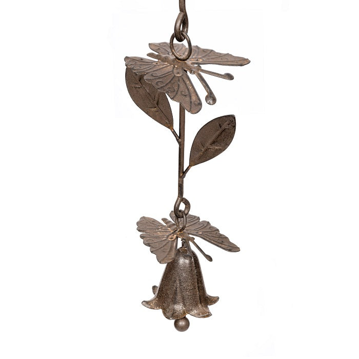 Butterfly Hanging Chain Rust