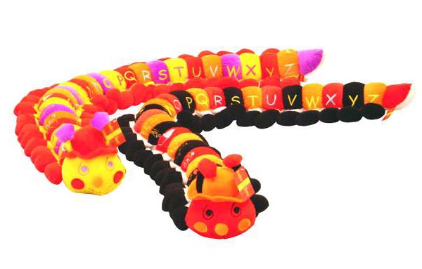 Babyboo assorted caterpillar 160cm