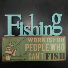 Load image into Gallery viewer, &quot;Fishing&quot; Mini Table Top
