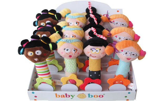 Assorted baby squeaker 28cm