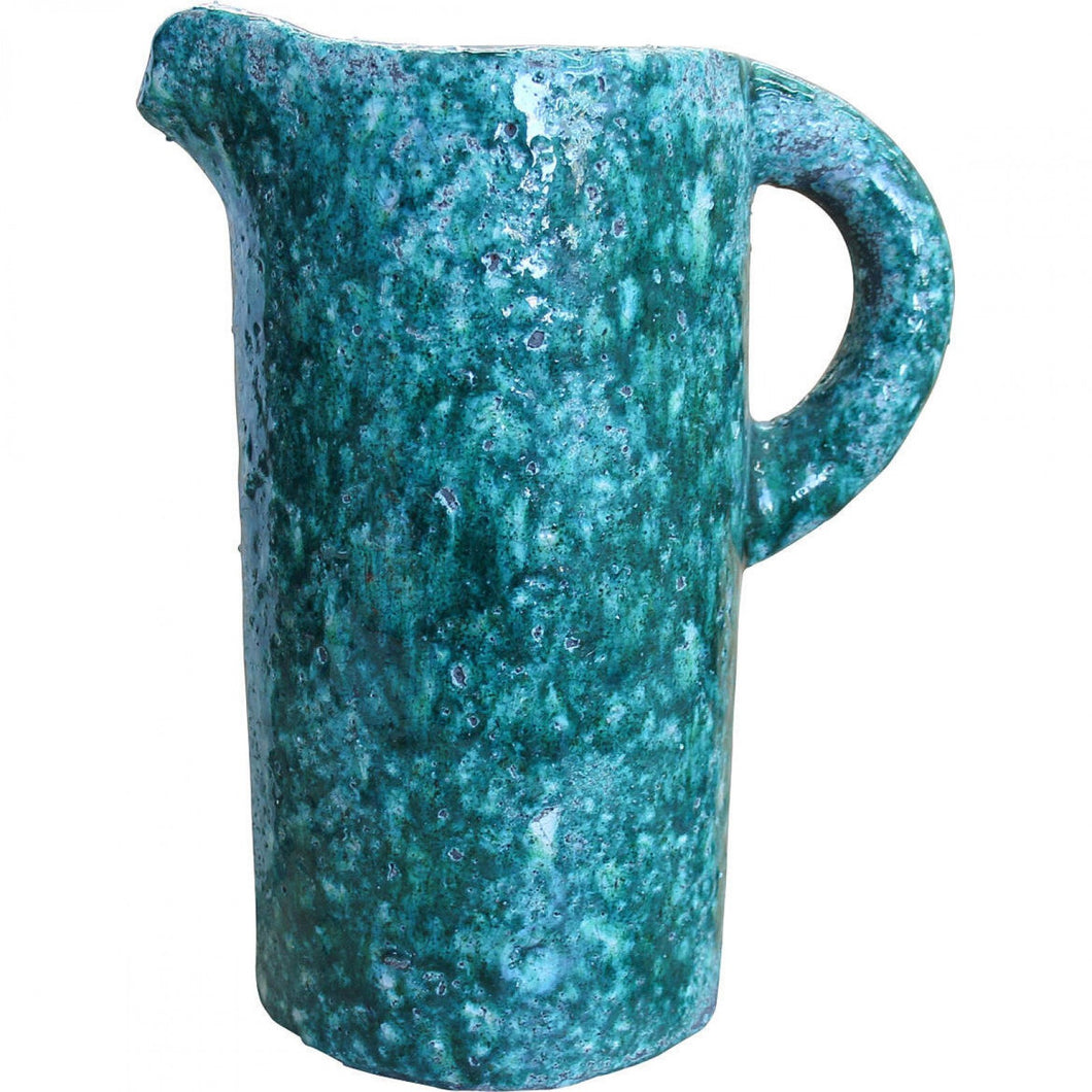 Jug Round Teal