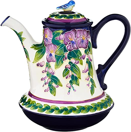 Wisteria teapot