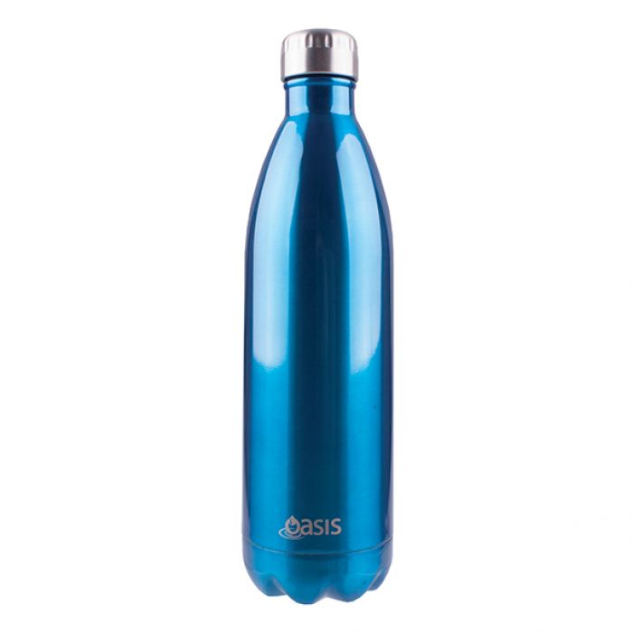 OASIS S/S DOUBLE WALL INSULATED DRINK BOTTLE 1L