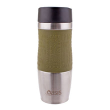 Load image into Gallery viewer, OASIS &quot;CAFÉ&quot; S/S DOUBLE WALL INSULATED TRAVEL MUG 380ML
