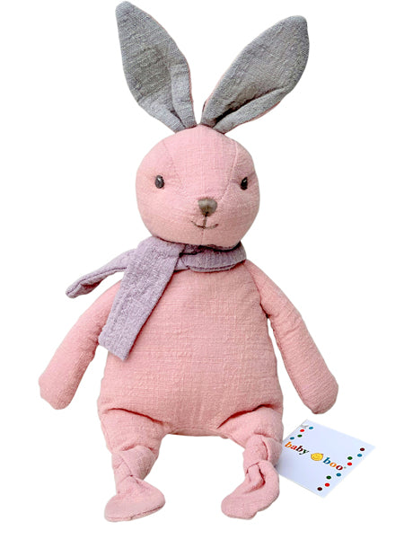 Linen bunny plush 30cm