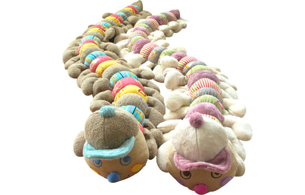 Babyboo assorted caterpillar 160cm