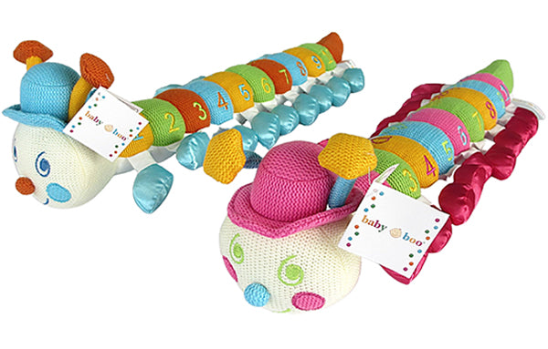 Baby Boo - Knitted Colourful Caterpillars