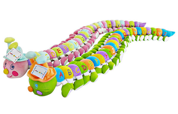 Babyboo assorted caterpillar 160cm