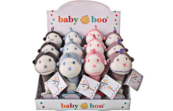 Assorted baby squeaker 28cm