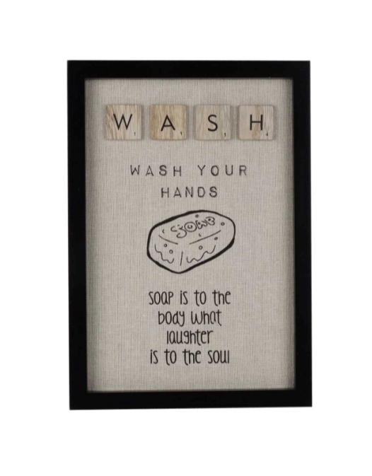 WASH BATHROOM SIGN – Gift 4 Us