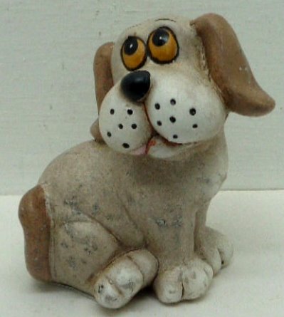 Artisan Dog Sitting 11cm