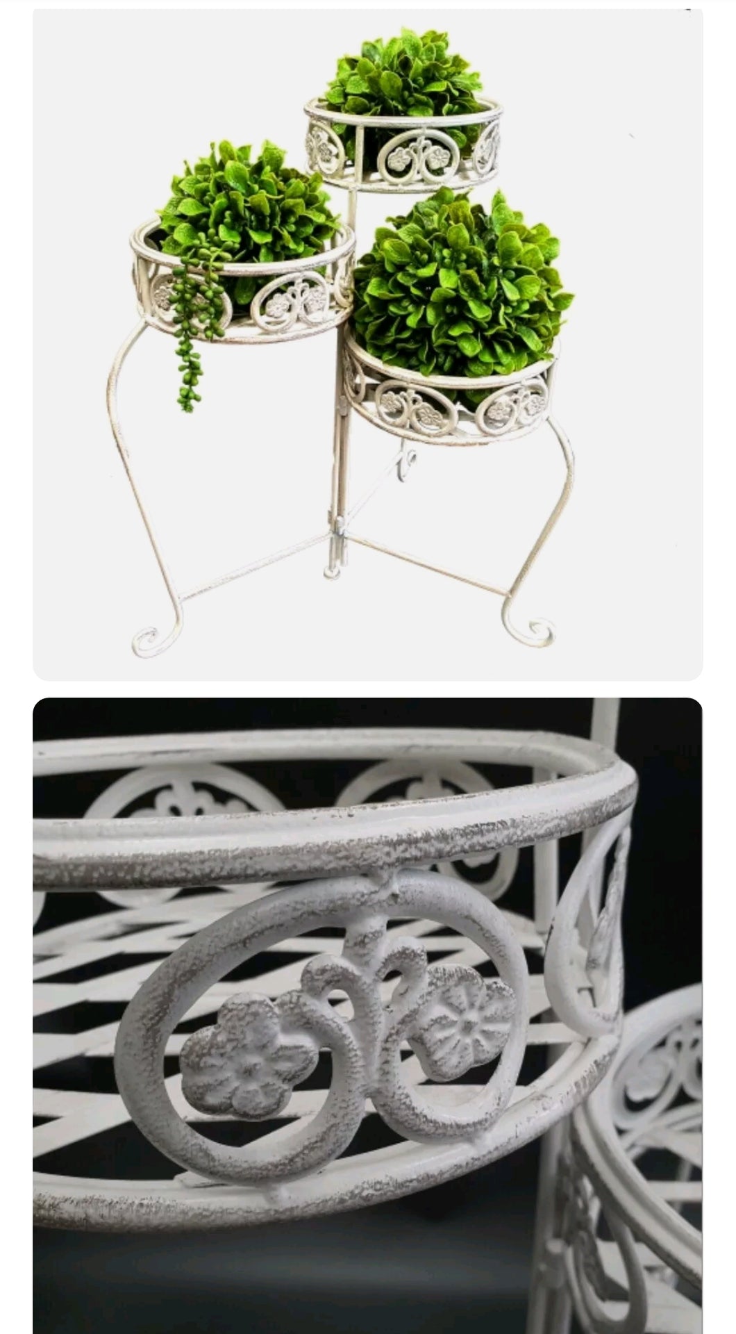 Floral Planter Stand