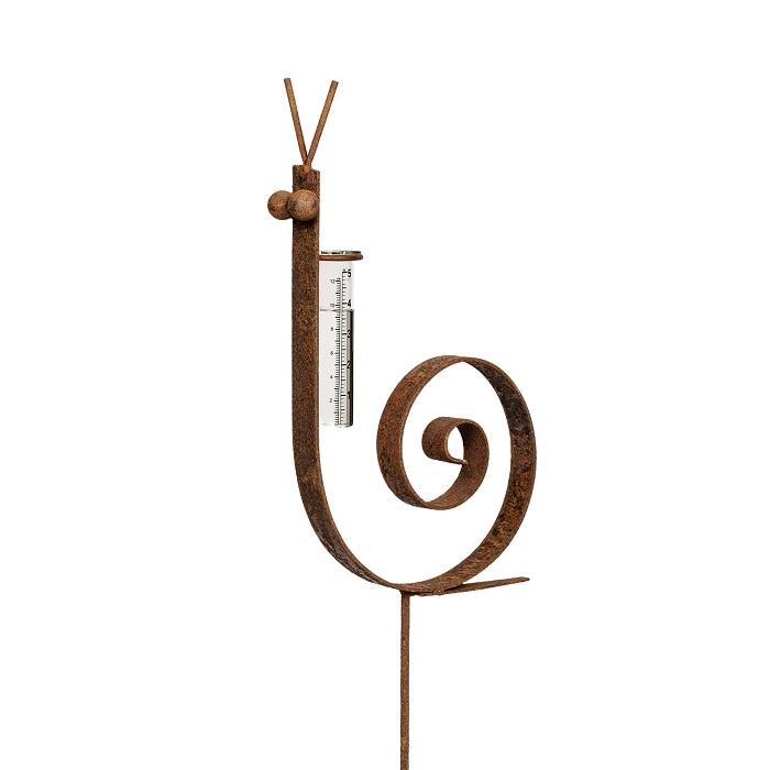 Snail Stake Rain Gauge