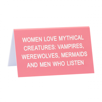 DESK SIGN LARGE: MYTHICAL CREATURES