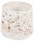 Terrazzo Style Luca Round Planter