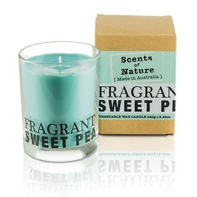 FRAGRANT SWEET PEA SOY CANDLE 240G