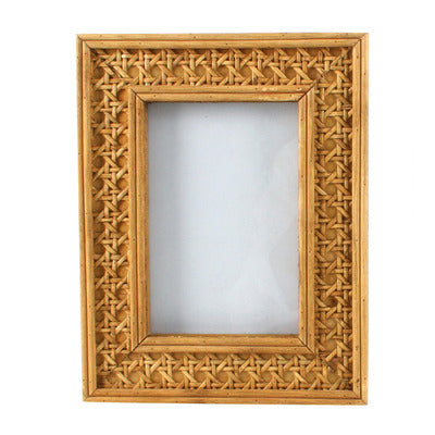 Ierne Natural Rattan Picture Frame 23x18cm