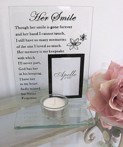 HER SMILE CANDLE HOLDER