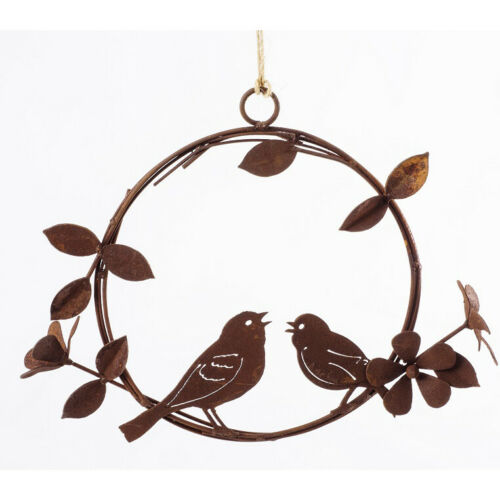 Bird and Flower Wreath