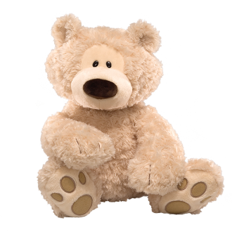 BEAR: PHILBIN BEIGE - LARGE 47CM